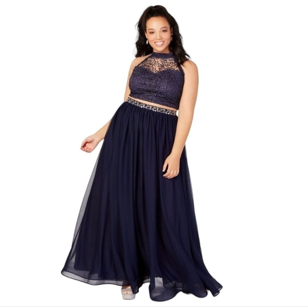 Sequin Hearts Beaded Maxi Skirt Size 5